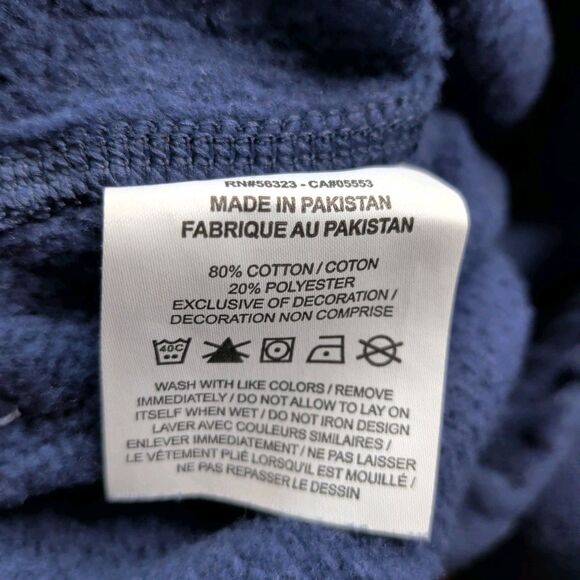 Nike Sportswear Club Fleece Joggers Mens S Navy Blue Swoosh Gym 716830-410 - Picture 3 of 11